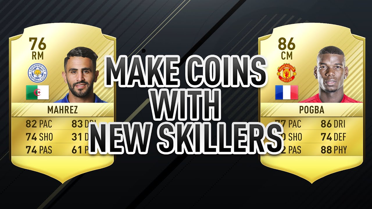 FIFA 17 TRADING !!! - NEW 5* SKILLERS METHOD FT POGBA, MAHREZ, MUSONDA