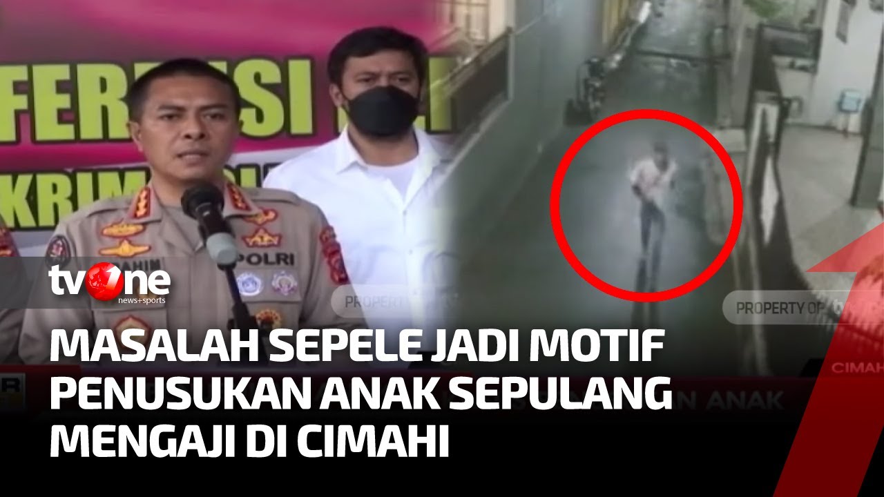 Terungkap! Motif Pelaku Penusukan Anak di Cimahi Karena Masalah Sepele | Kabar Siang tvOne