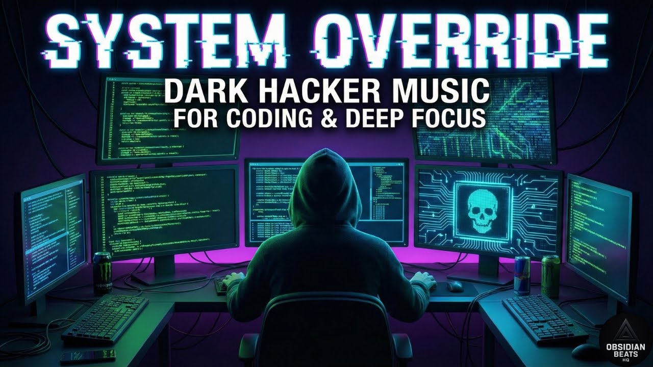 System Override | Dark Hacker Music for Coding & Deep Focus (Future Garage)