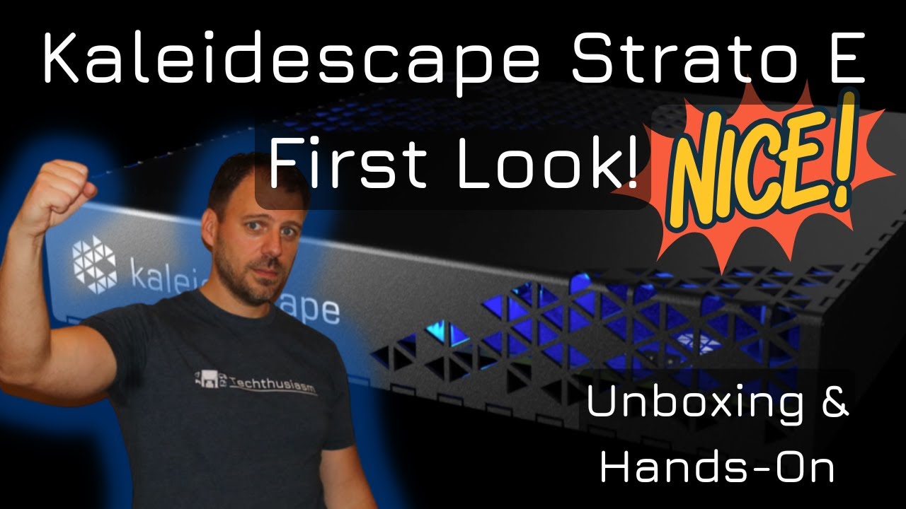 Kaleidescape Strato E 4K HDR Movie Player Unboxing & First Hands-On Look