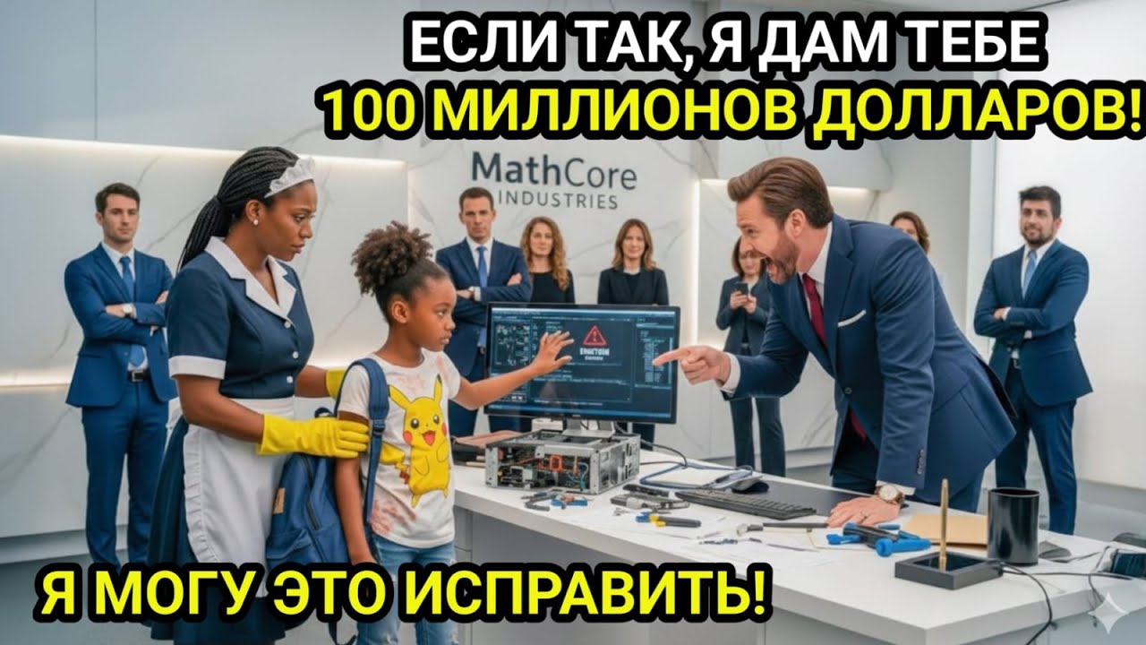 Исправь это — и я дам тебе $100 млн, — насмехался CEO. Но дочь уборщицы решила всё мгновенно