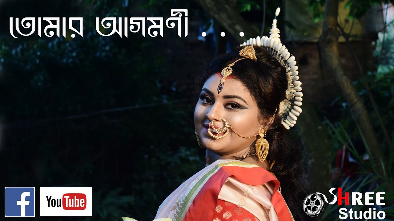 Tomar Agomoni | Debi Durga | Maa er agomoni | Music video shoot | Agomoni shoot