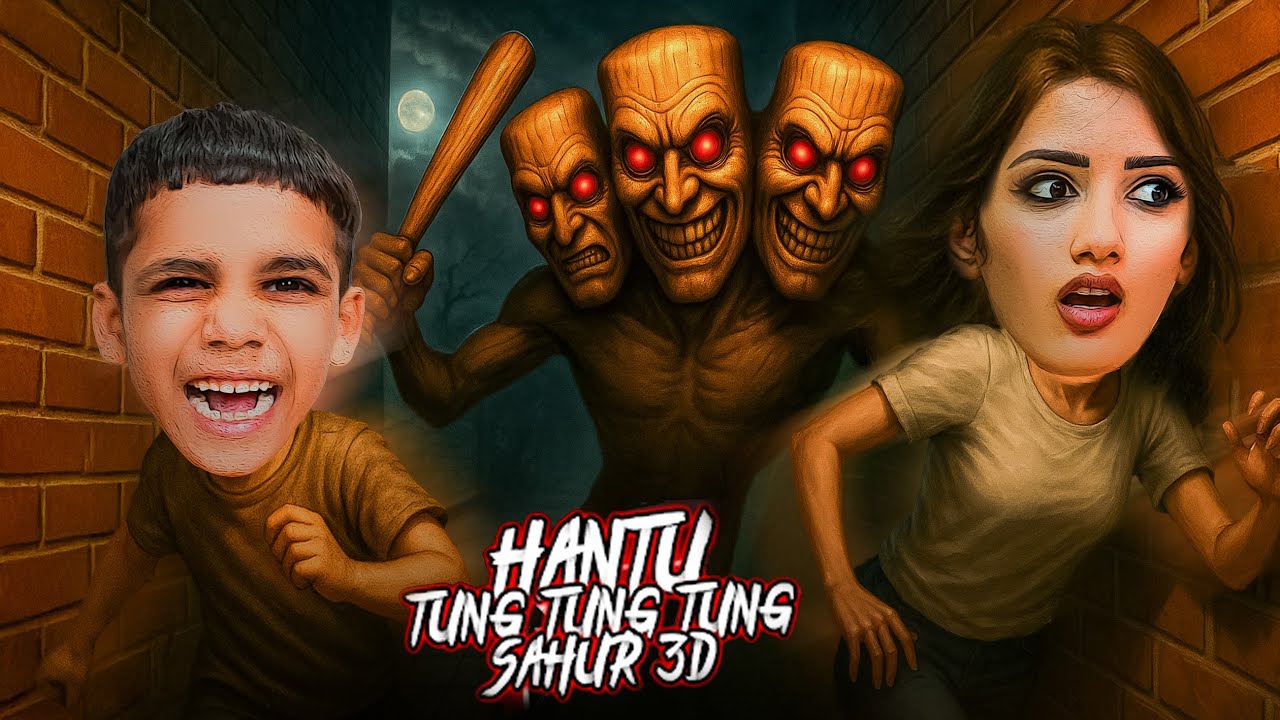 First Time Playing Hantu Tung Tung... Ghost Ne Kiya Attack! 😨