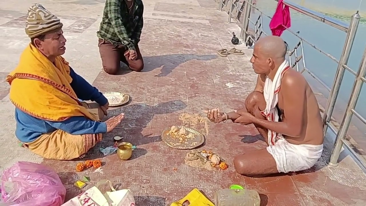  ବାପା ର ଗାଙ୍ଗା ଅସ୍ଥିତ କଲି #trending #viralvideo #odia 