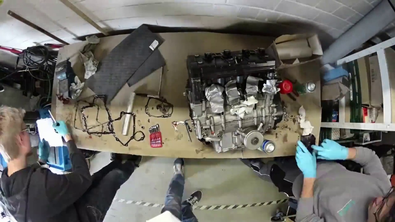 Timelapse: Motor Wartung
