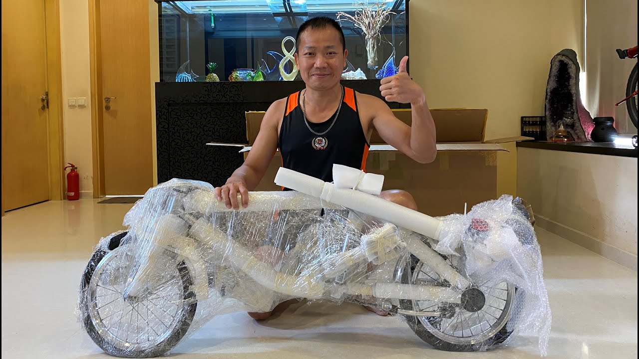 LIOW VIDEO: Unboxing Dahon D-Zero Bicycle 大行半折叠车开箱