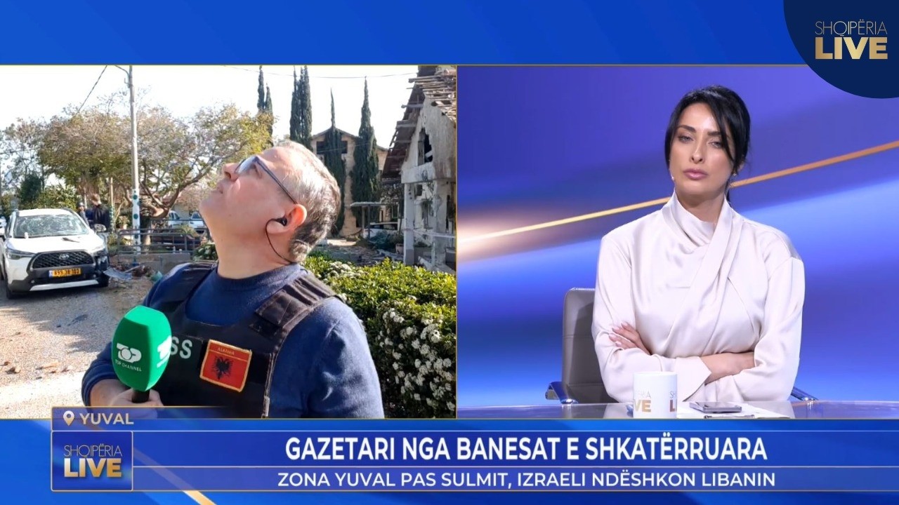 “Dëgjohen shpërthime”, live nga Izraeli, gazetari: Sidorela po kalojnë avion sulmues