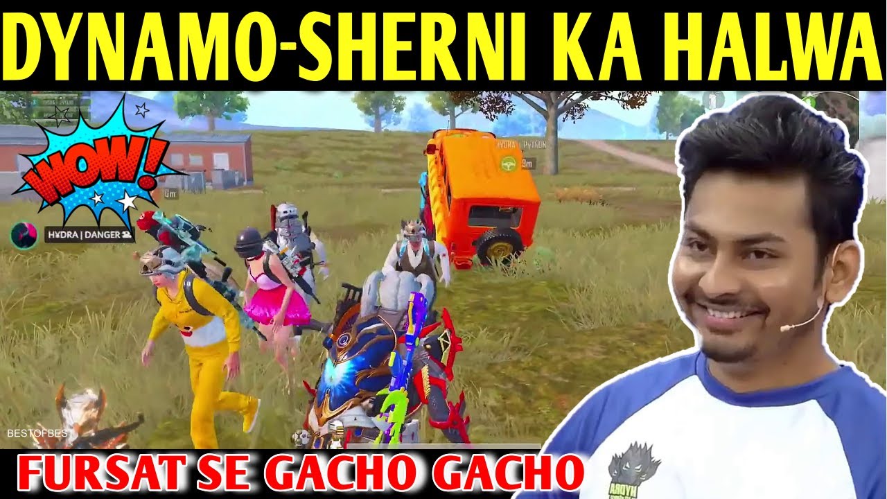 DYNAMO - SHERNI KA HALWA | PUBG MOBILE | BATTLEGROUNDS MOBILE INDIA | BEST OF BEST