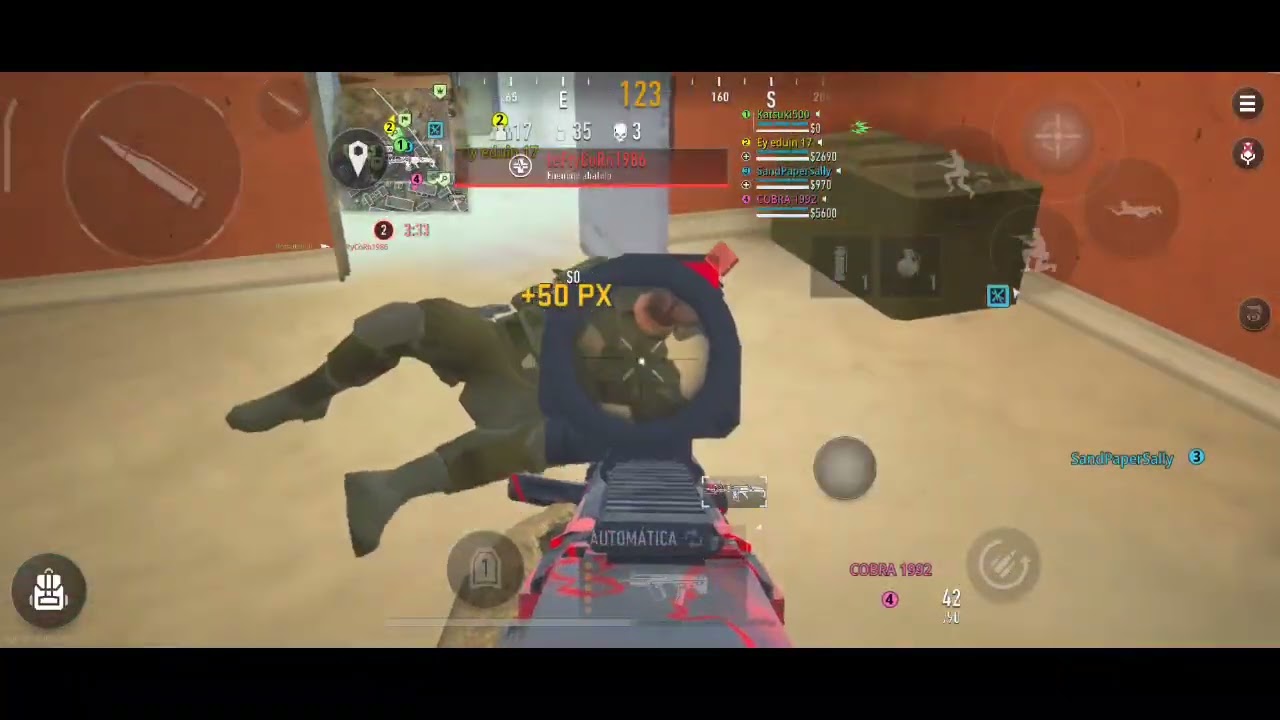 Valiendo vrg en warzone mobile 3.10 XD hay mucha gente real🔥🔥