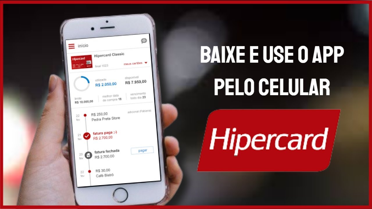 Como baixar e usar o aplicativo Hipercard no celular