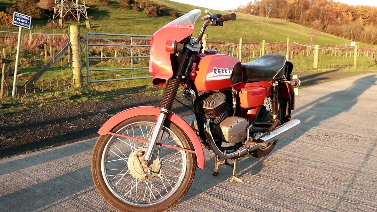 1986 CZ 125 Motorcycle