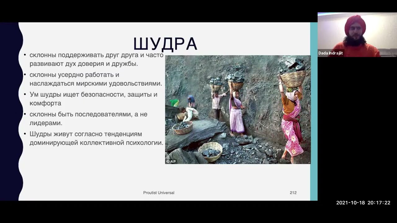 (2) PROUT. ПРАУТ. Модуль 2. Социальная Динамика. Дада Индраджит