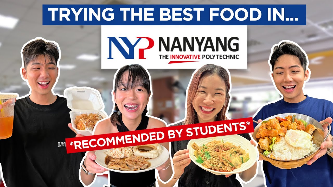Trying BEST food in Nanyang Poly! *RECOMMENDED BY STUDENTS*