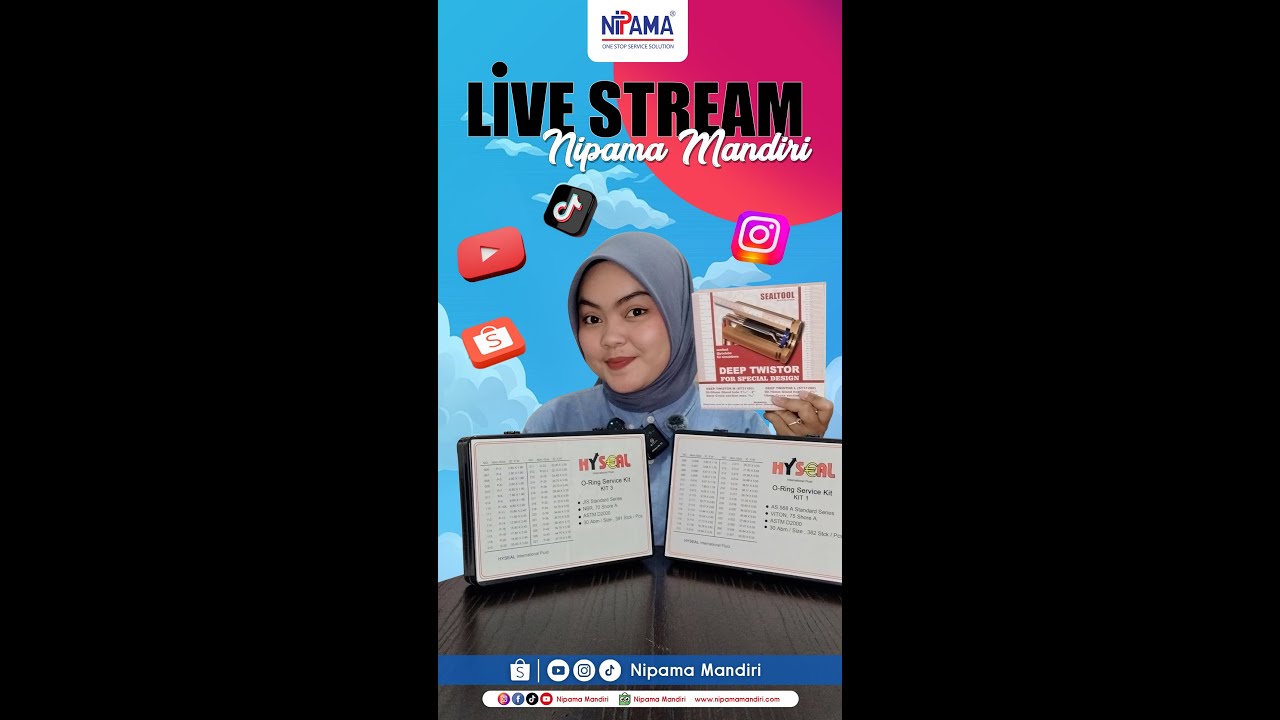 Special Live Nipama Mandiri 🔥✨ #nipamamandiri #pistonseal #sealotomotif #alatberat