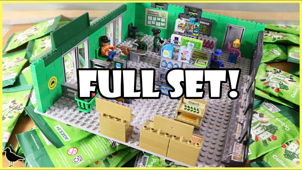 Woolworths Bricks Mystery Packs Final Opening! COMPLETE SET! | Birdew Reviews
