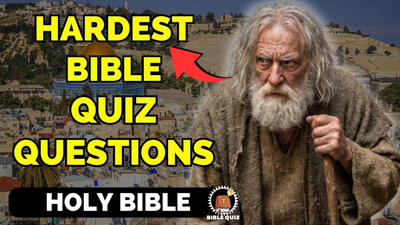 15 Bible Questions About Holy Bible &ndash; Bible Knowledge Test