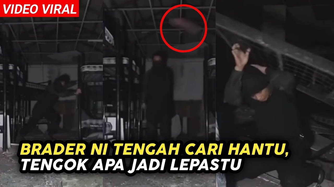 Brader Ni Tengah Cari Hantu, TENGOK Apa Jadi