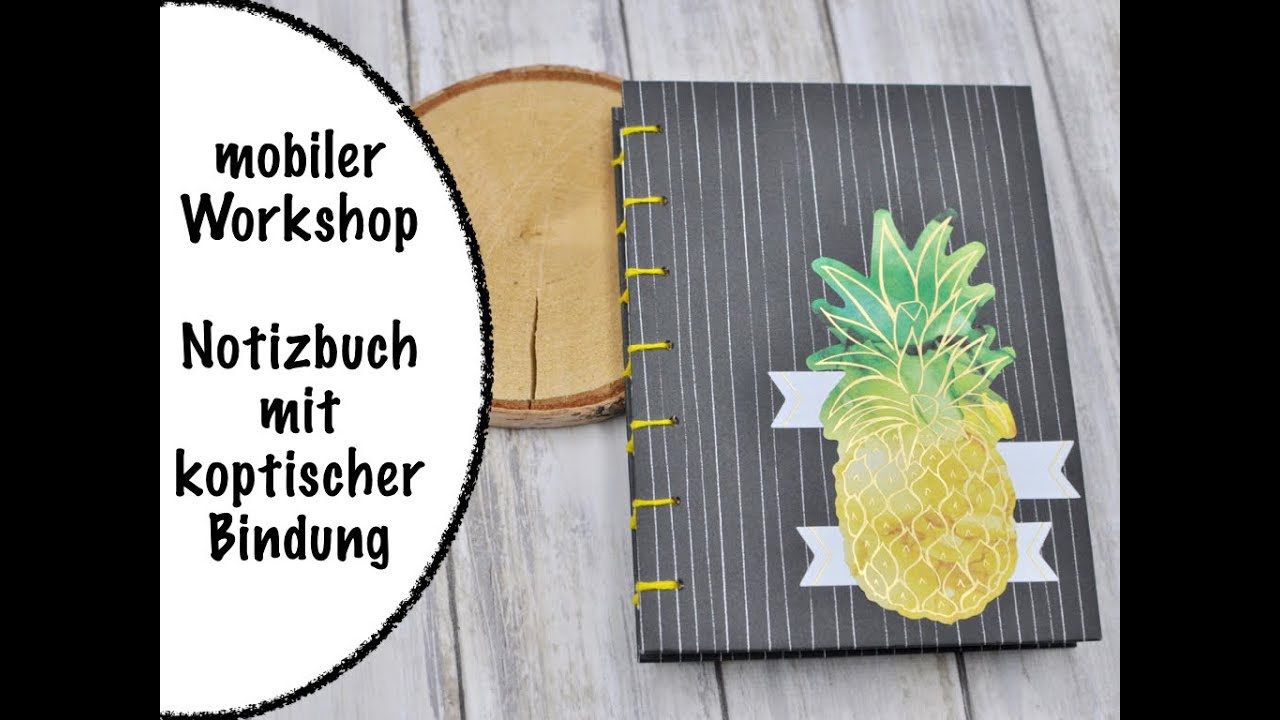 Notizbuch binden | mobiler Workshop | Stampin' Up!