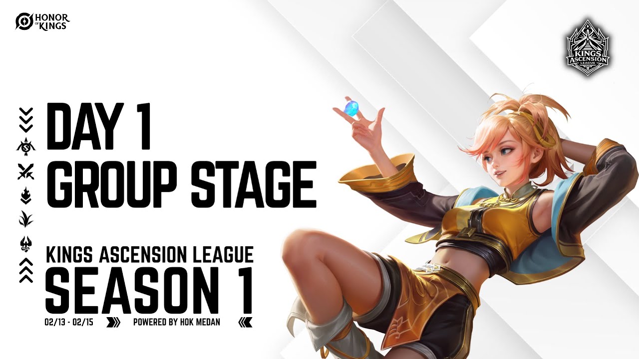 DAY 1 | GROUP STAGE | KINGS ASCENSION LEAGUE #HonorofKings