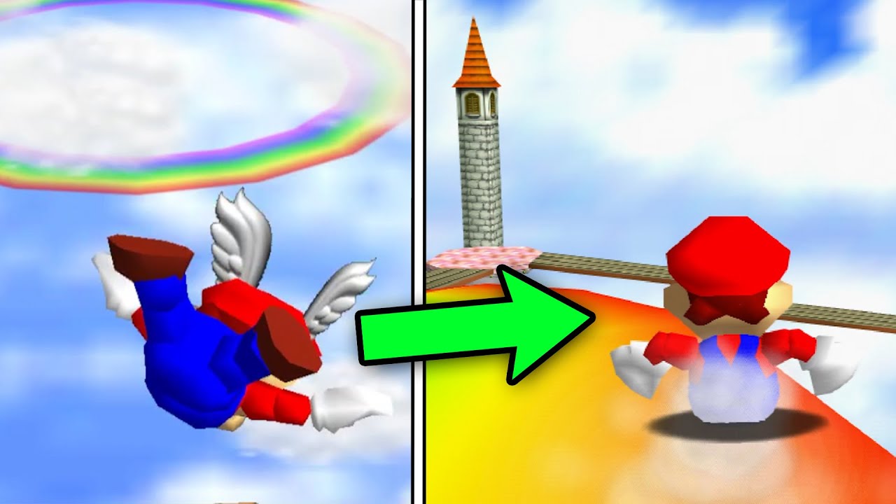 Mario 64 but it's all SLIDE Levels