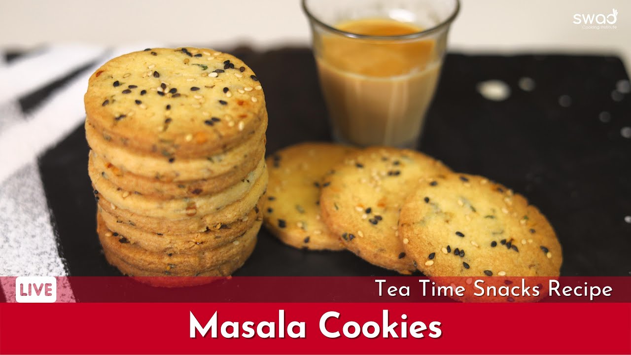Tea Time Masala Cookies | मसाला कूकीज | Crunchy Masala Cookies | How to make Eggless Cookie at home