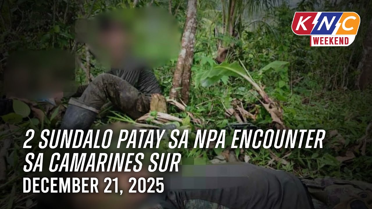 2 sundalo patay sa NPA encounter sa Camarines Sur | Kidlat News Channel (December 21, 2025 12NN)