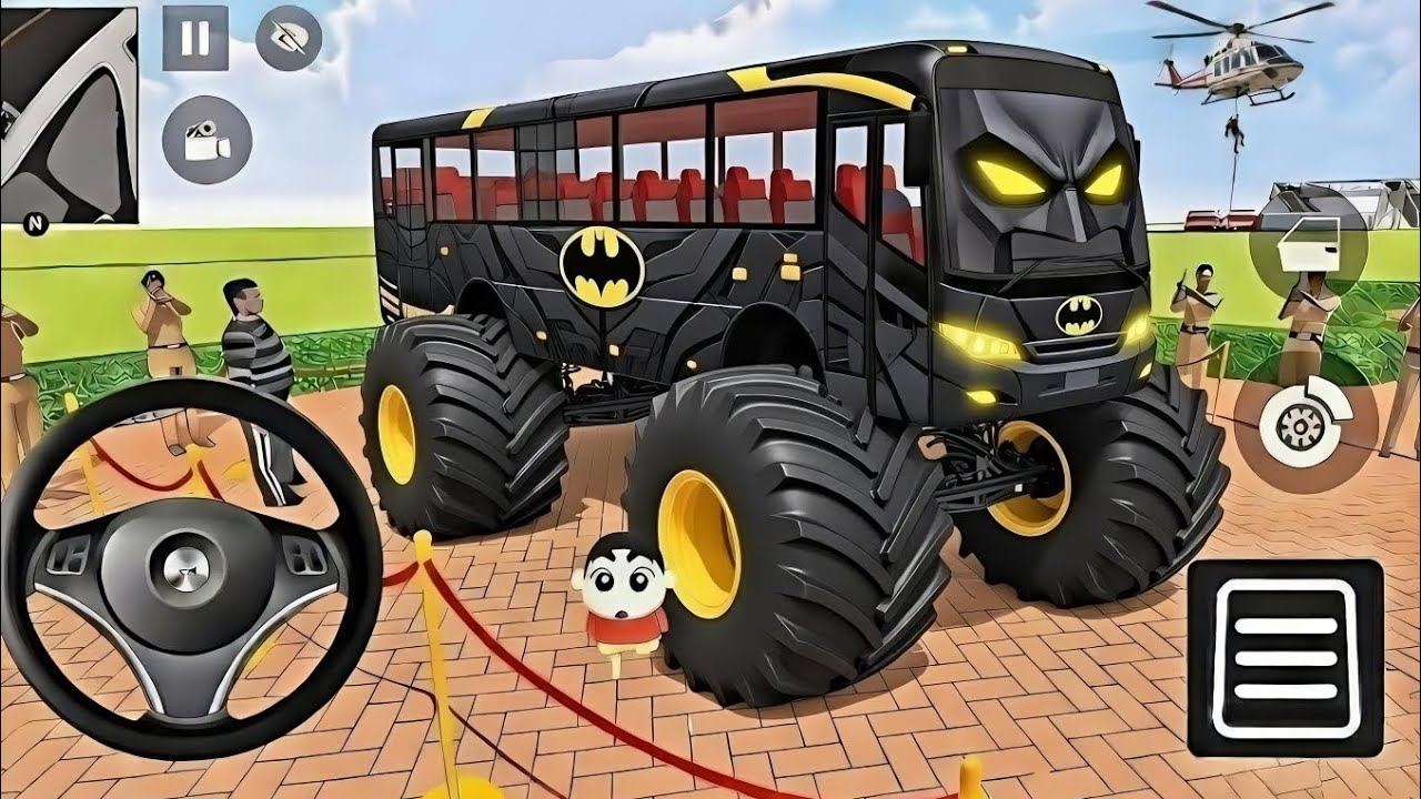 🔥Indian Thift Auto Simulator🤩 Spider man🕷️ modified new Super car😲Luxury Super Batman Bus & Car🥳Game