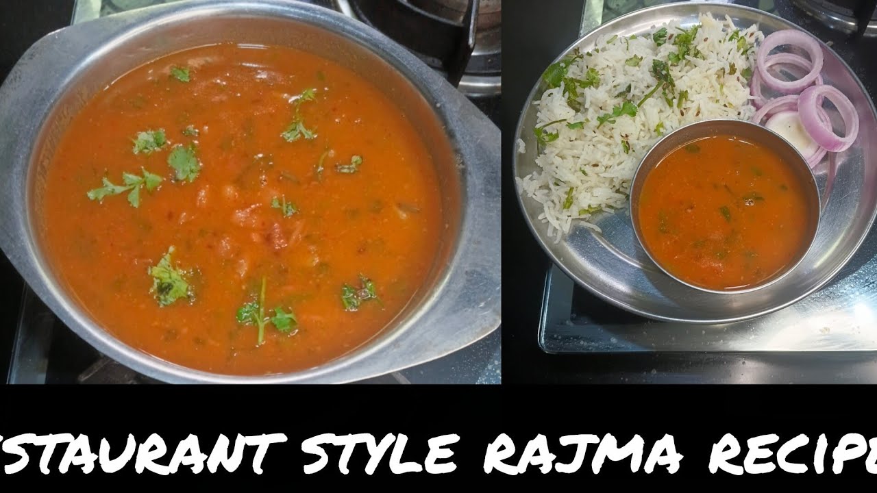 Restaurant style Punjabi rajma masala / quick and easy rajma recipe 