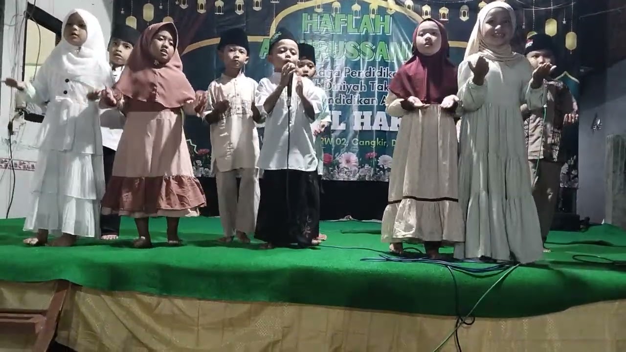 Karaoke lagu keluarga nabi