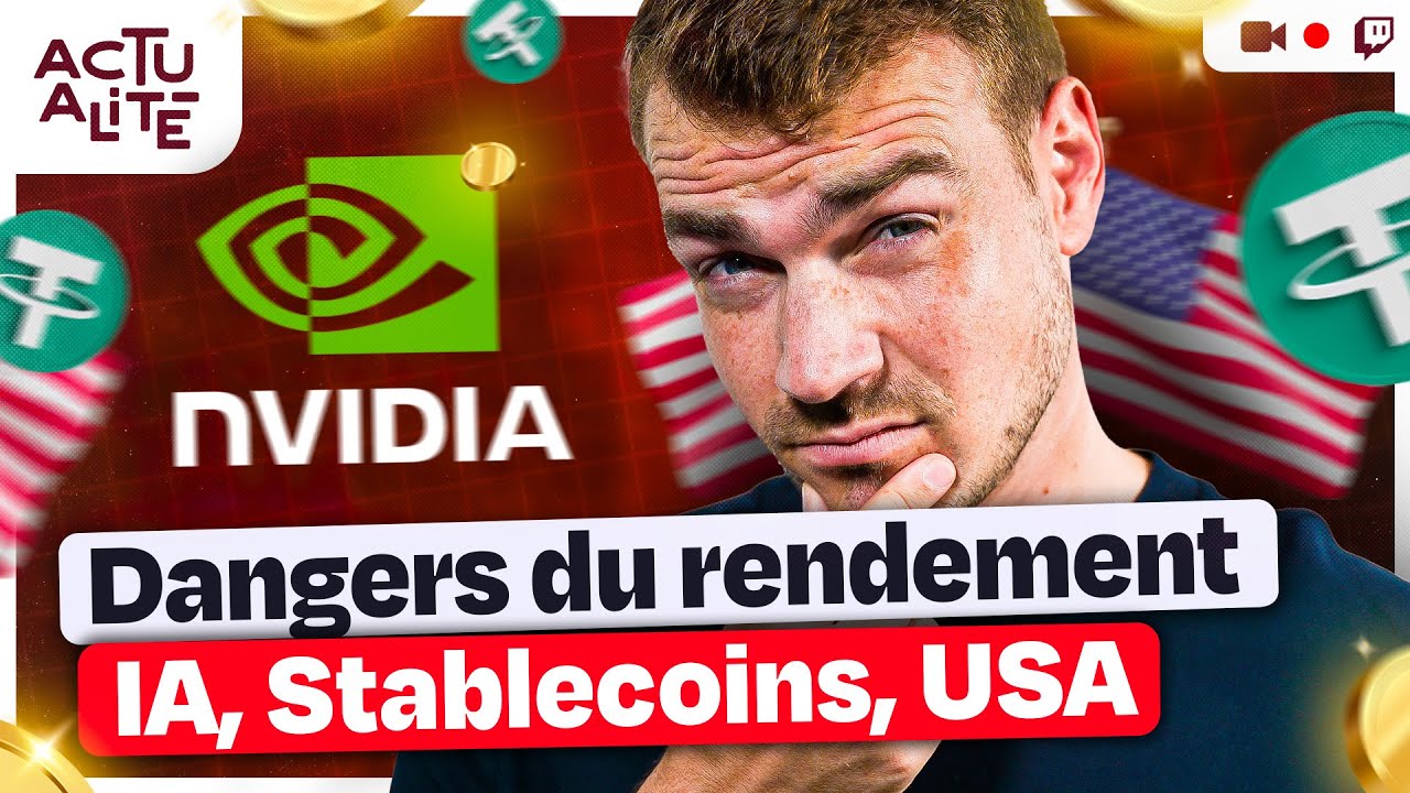 Une bulle financi&egrave;re &agrave; venir ? Point sur l&rsquo;actu Crypto | Hasheur Live