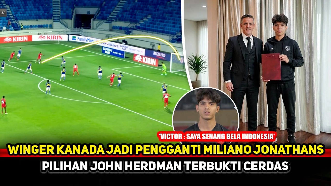 TAK KALAH GACOR!! Teka-teki pengganti Miliano Jonathans terjawab~Pilihan John Herdman tepat