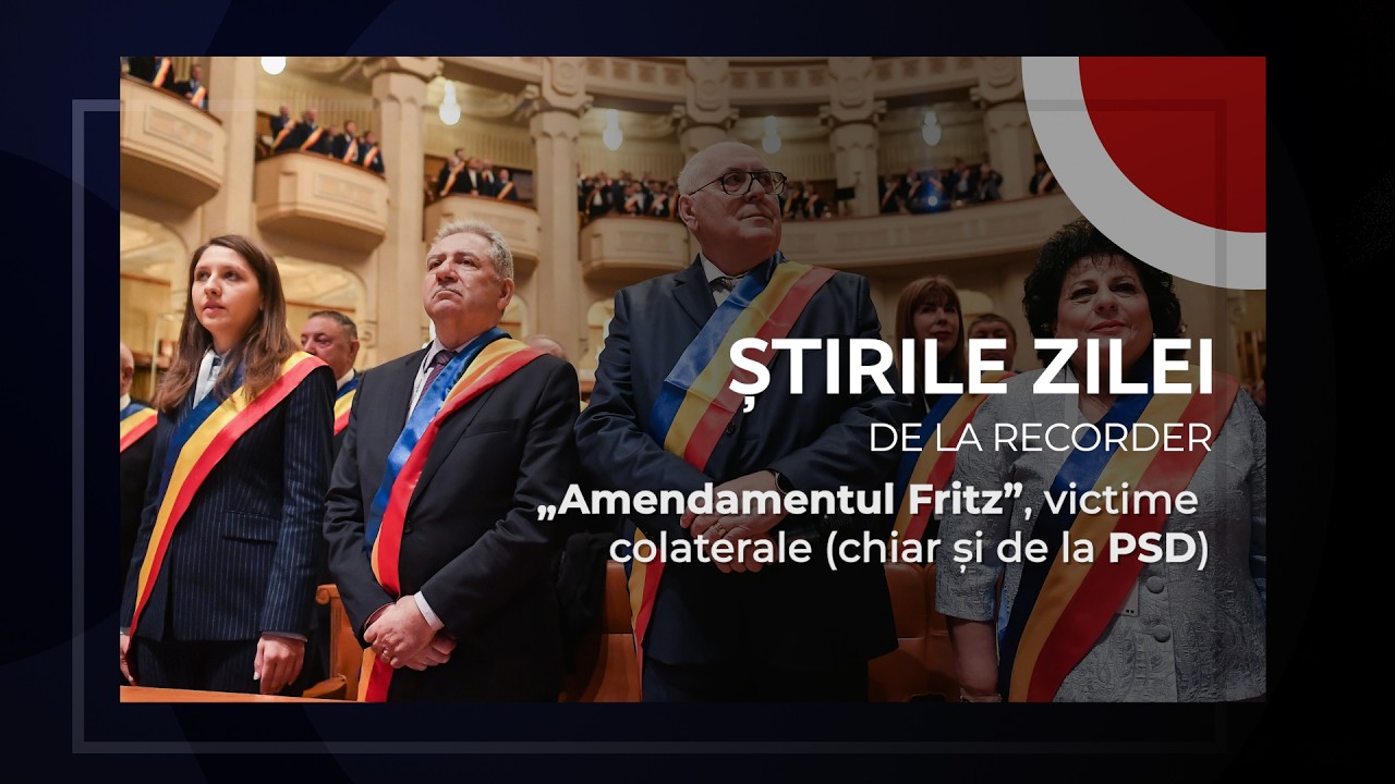 18 AUGUST 2026. Primari PSD loviți de &bdquo;amendamentul Fritz&rdquo;