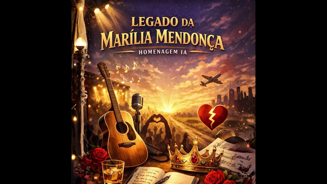 LEGADO DA MARÍLIA MENDONÇA /MÚSICA/ HOMENAGEM A MARÍLIA MENDONÇA IA
