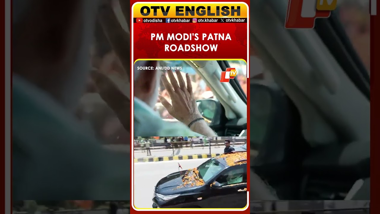 PM Modi Holds Grand Roadshow In Patna After Bihar Cabinet Expansion Event | OTV