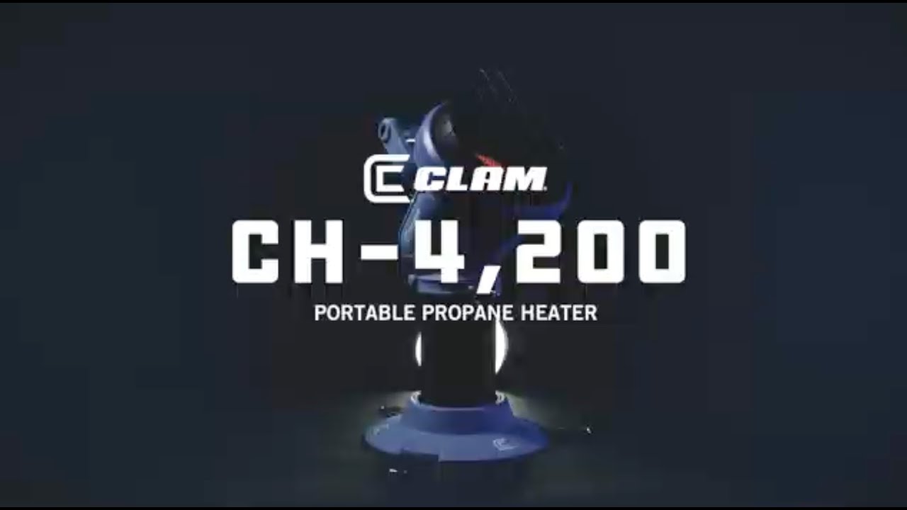 Clam Outdoors CH-4200 Portable Heater Instructional Video