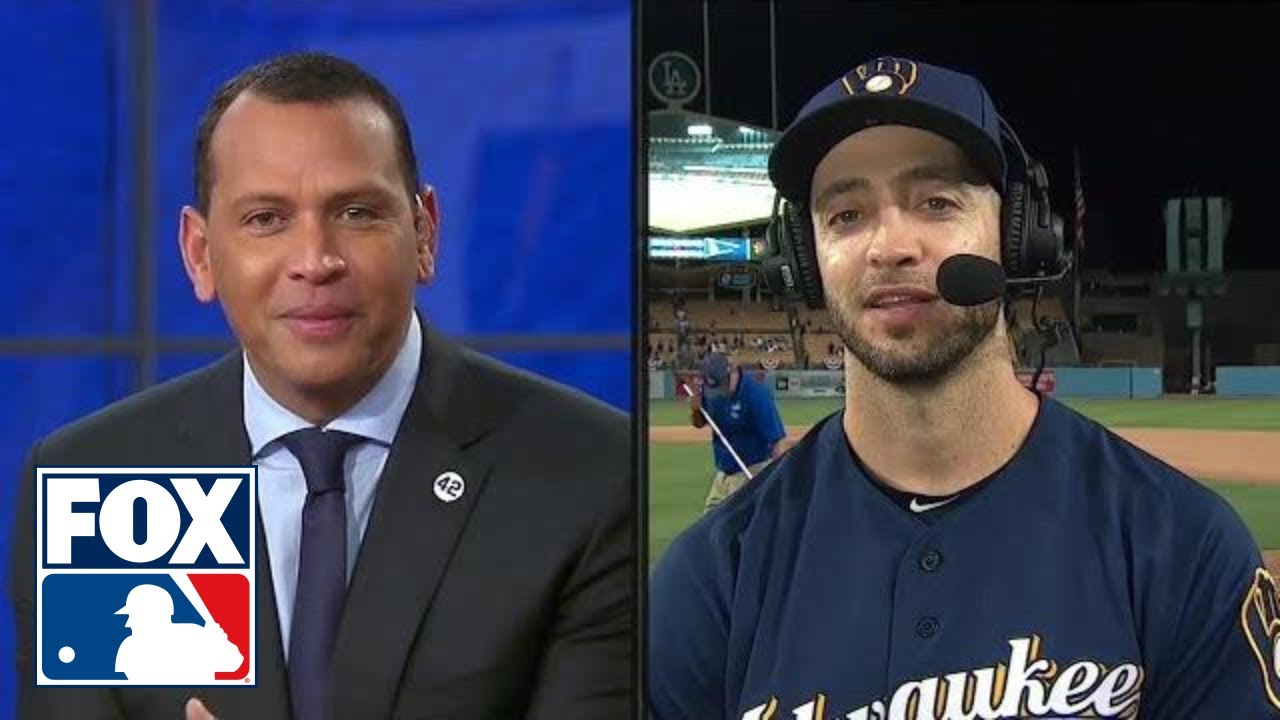 Ryan Braun joins Alex Rodriguez, MLB on FOX crew after Brewers NLCS Game 3 win | FOX MLB
