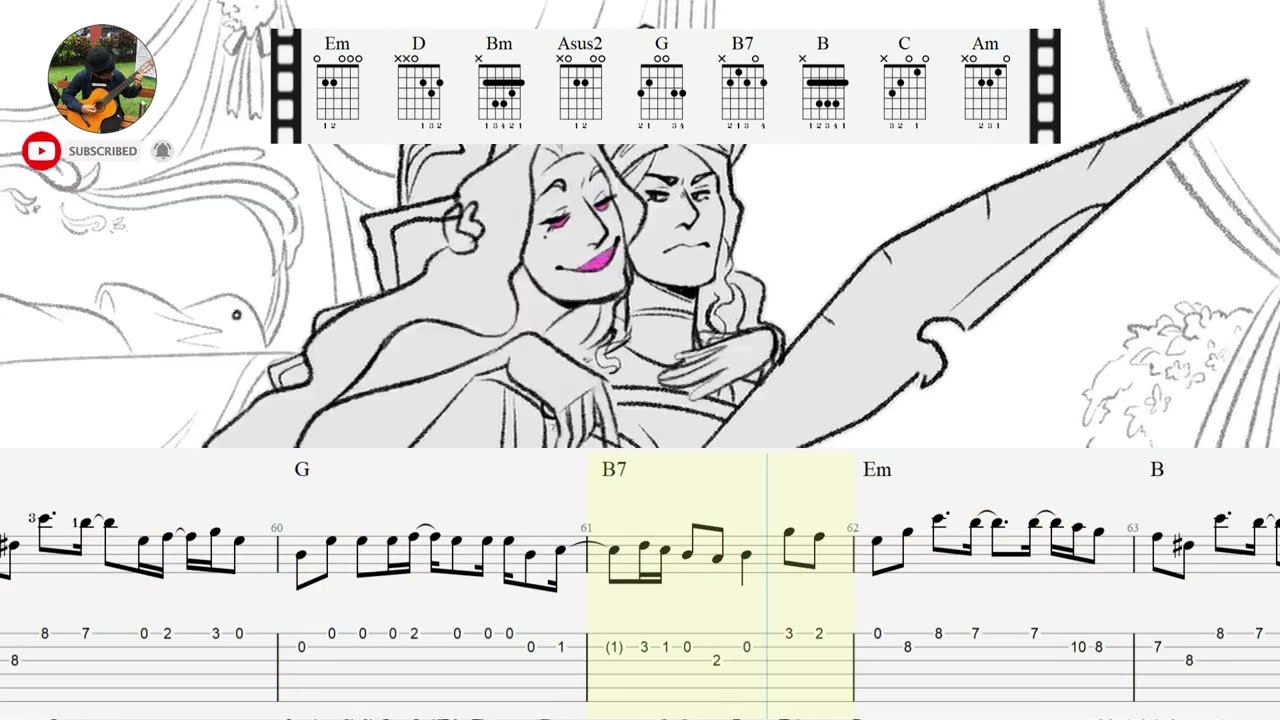 GOD GAMES de EPIC THE MUSICAL! Aprende esta canción para GUITARRA acustica! TABS+ACORDES+MELODIA 🙌