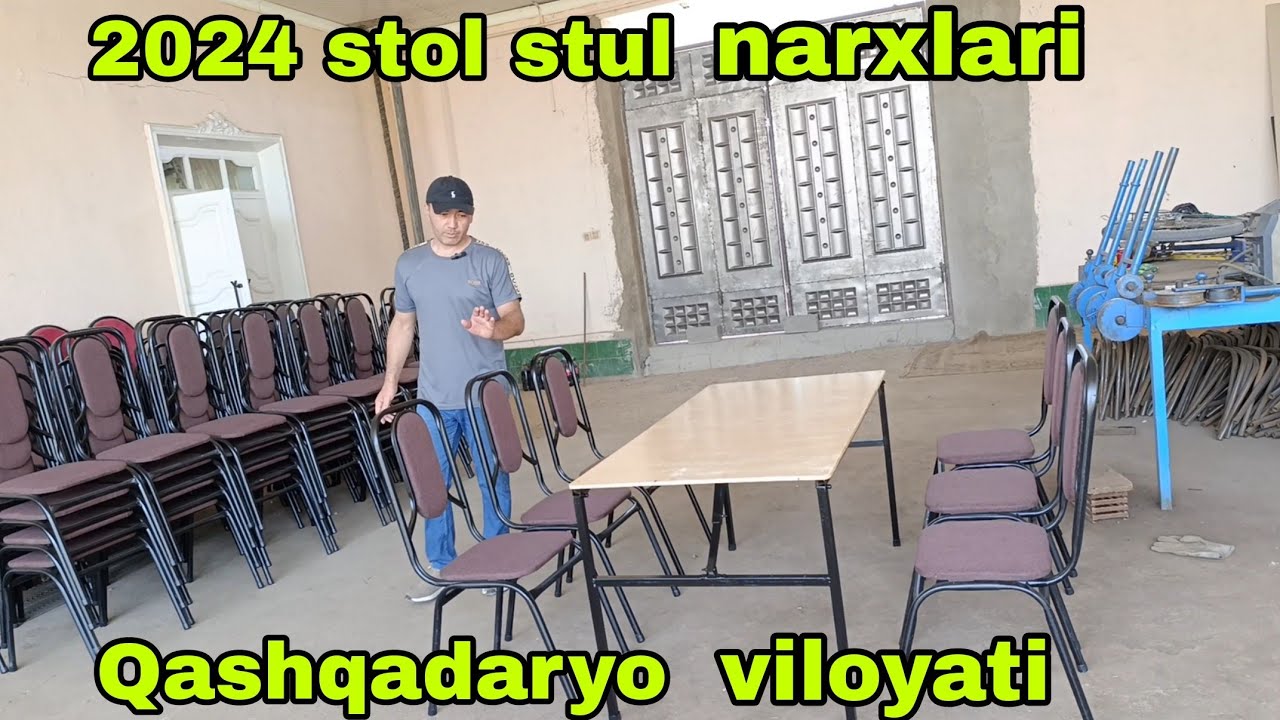 Qashqadaryo viloyati qarshi shaxri stol stul 2024 yangi narxlari optom joyidan