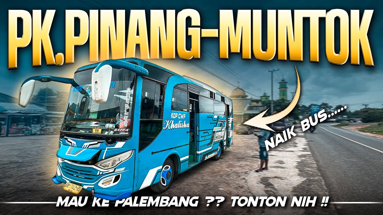 Bisa Turun di Pelabuhan? Trip Bus Pangkalpinang - Muntok (Trip Bangka Belitung #13)