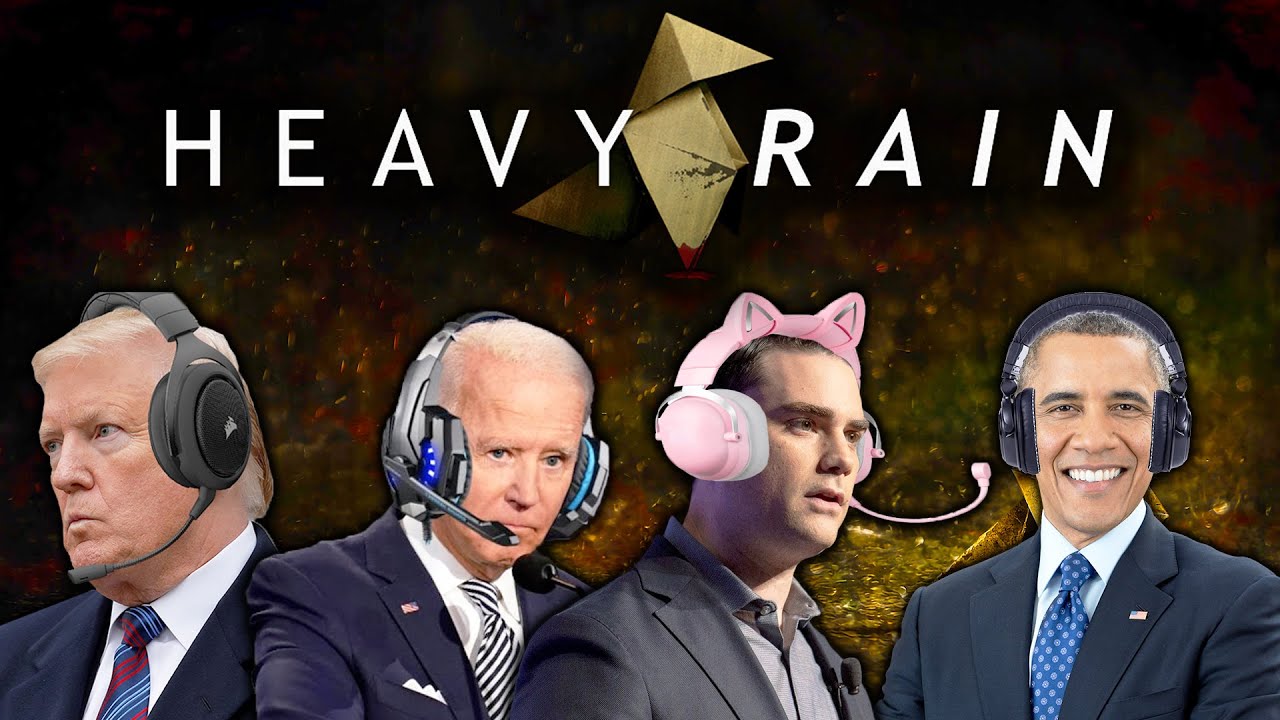 Президенты США играют в Heavy Rain