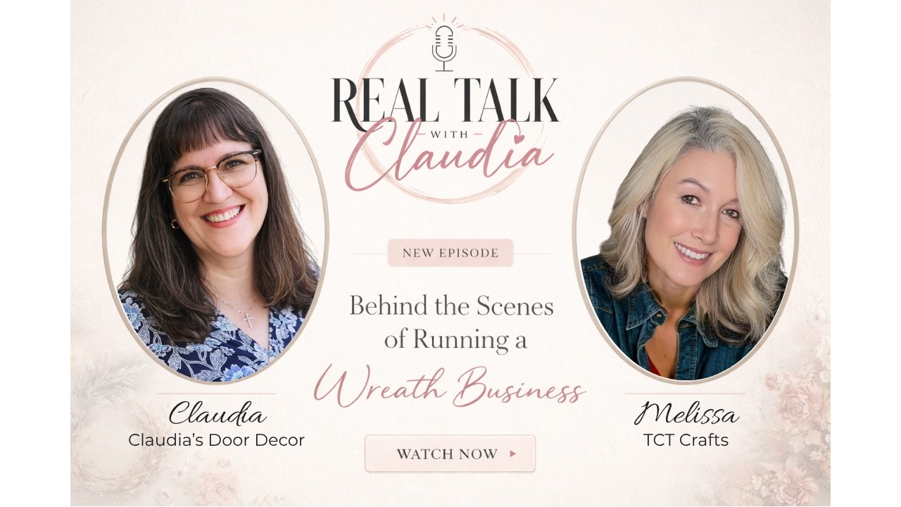 From Corporate America to Creative Business | Melissa of TCT Crafts | Real Talk with Claudia