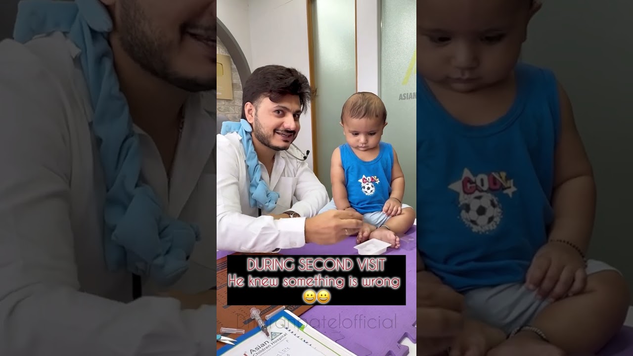 Smart kid 😀😀 #drimranpatel #vaccination