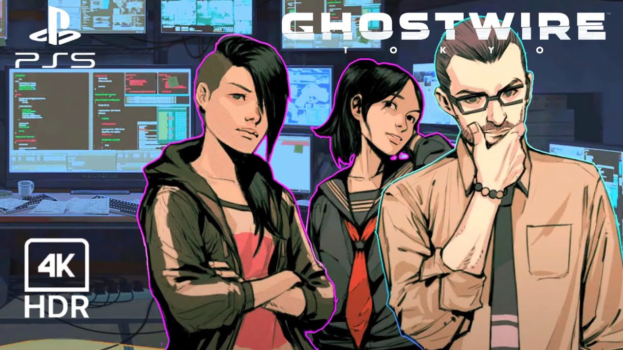 Ghostwire Tokyo - Prelude Corrupted Case File - Visual Novel Gameplay - get it for free - PS5 4K HDR
