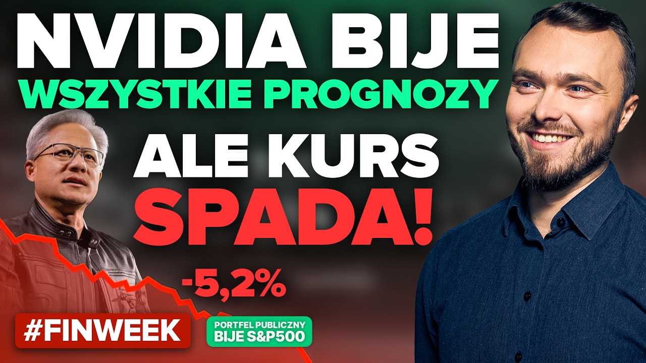 Nvidia łapie zadyszkę! Czy akcje króla AI tracą blask? Trump znowu miesza na rynkach.