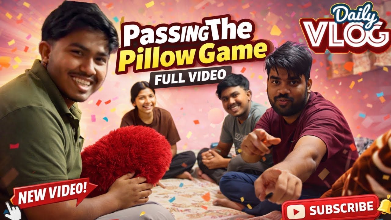 🎉 Passing The Pillow Game | Full Masti Video 🥳