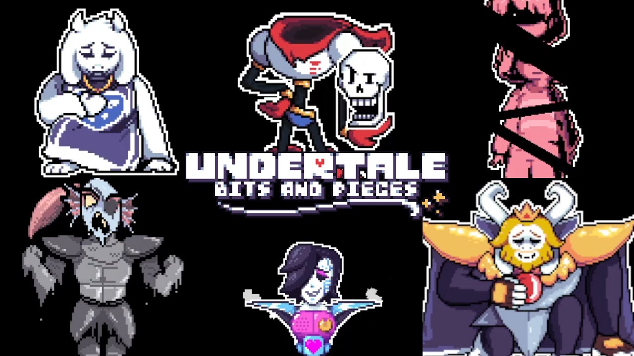 KILLING Bosses in PACIFIST! Undertale Bits and Pieces