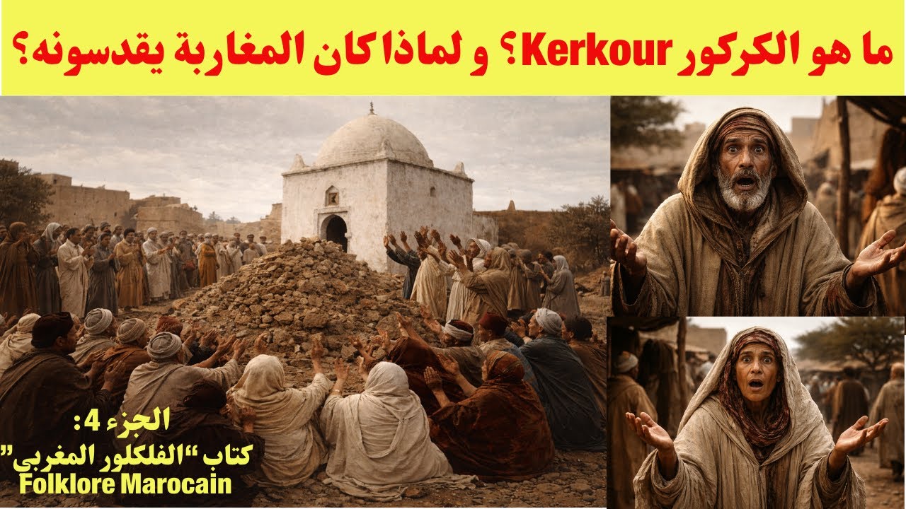 ما هو الكركور Kerkour؟ و لماذا كان المغاربة يقدسونه؟ كتاب "الفلكلور المغرب" الجزء 4
