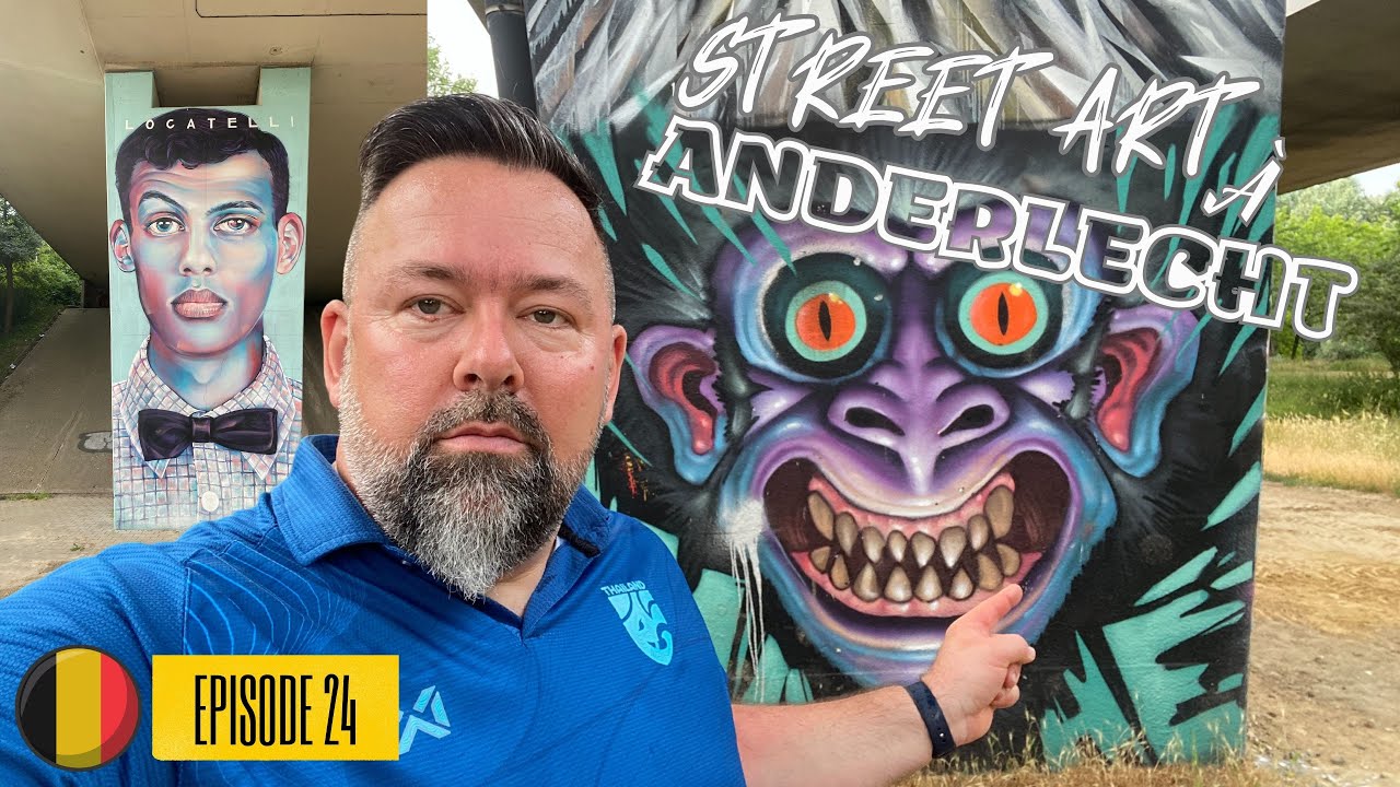 #24 - Belgique : Parc de la Pede et street art à ANDERLECHT