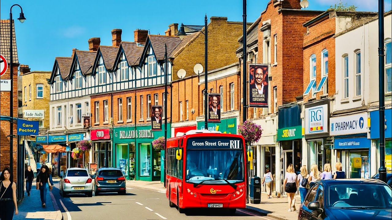 Real London View 4K | Bexleyheath Shopping Centre - Sidcup High Street | June 7th Evening 2025.