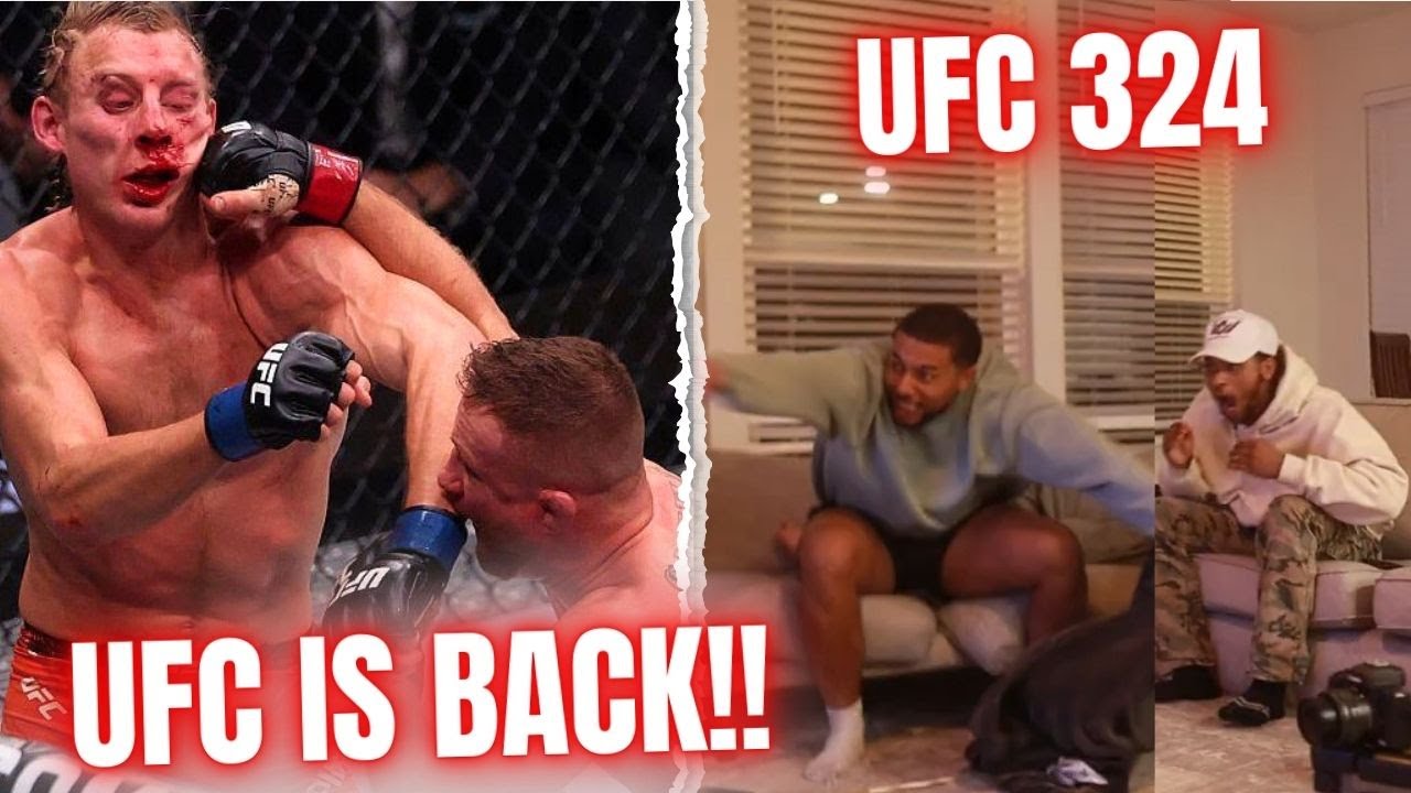 Реакция на UFC 324!! Джастин Гейтджи разгромил Пэдди Пимблетта! | Шон О'Мэлли и Жан Сильва вернул...
